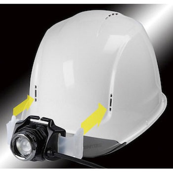 GRIT ヘッドライト一体化可能ヘルメット 成型内装 GENTOS