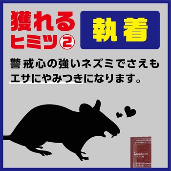 アースガーデン ネズミ専用立入禁止 エサ付き粘着シート アース製薬