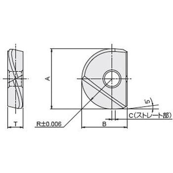 ダイジェット ミラーボール用チップ DH102 BNM-300-TG DH102 2個 ▽823