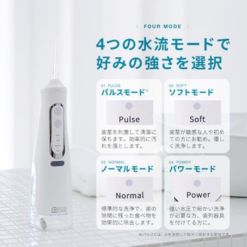 ジェット水流でデンタルケア アイメディア