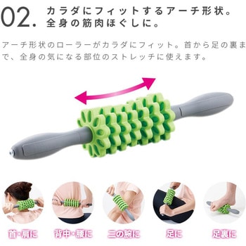 筋膜ほぐしローラー コンパクト アイメディア