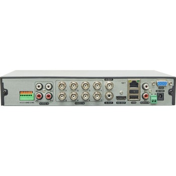 500万画素AHDシリーズ 8ch防犯カメラ用デジタルビデオレコーダー(DVR) 4TB搭載 塚本無線