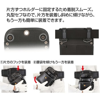 SFKBG-DK2L2H 着脱式腰袋 G 電工2段大 ツインフック 1個 タジマ SFKBG-DK2L2H 着脱式腰袋 G 電工2段大 ツインフック 1個 タジマ