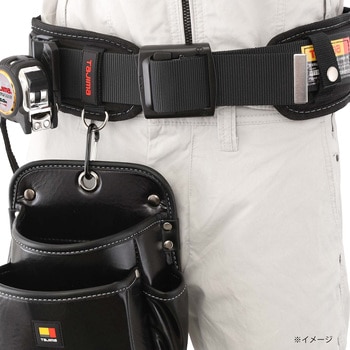 着脱式腰袋 K 2段中 ツインフック タジマツール(TJMデザイン)
