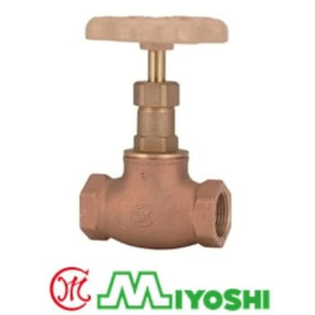 10BS 青銅ストップ弁【JIS10K】 三吉バルブ