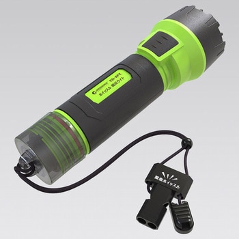 ホイッスル付き 充電式LED懐中電灯 備災ライト 防水 GOODGOODS(グッド・グッズ)