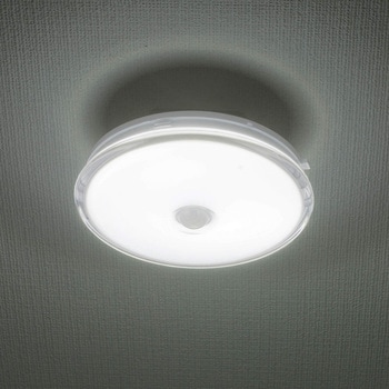LED薄形ミニシーリングライト センサー付き オーム電機