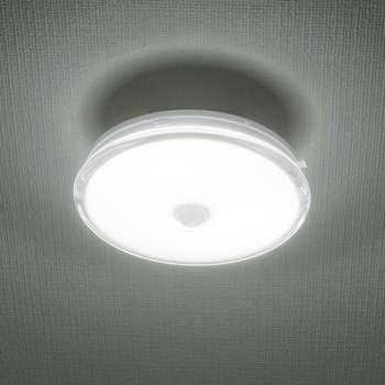LED薄形ミニシーリングライト センサー付き オーム電機