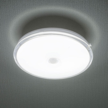 LED薄形ミニシーリングライト センサー付き オーム電機