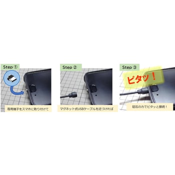 pitaRaku 魔法のスマホ充電ケーブル クマザキエイム 分岐 pitaRaku 魔法のスマホ充電ケーブル クマザキエイム 分岐