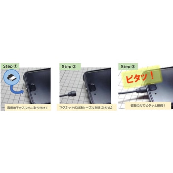 pitaRaku 魔法のスマホ充電ケーブル クマザキエイム