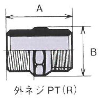 ポリプロピレン製管継手 六角ニップル SUGICO(スギコ)