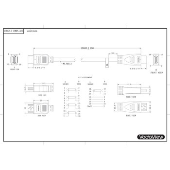 HDMI ケーブル ロングタイプ Vodaview