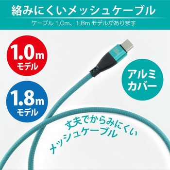 180°回転コネクタPD100Wケーブル 1m JTT