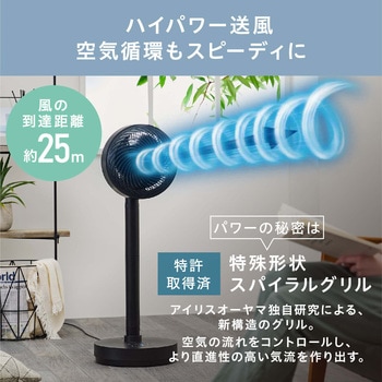 サーキュレーター扇風機 デザインタイプ アイリスオーヤマ