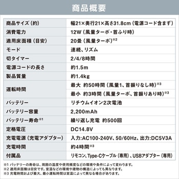 サーキュレーターアイ コードレス 20畳 アイリスオーヤマ