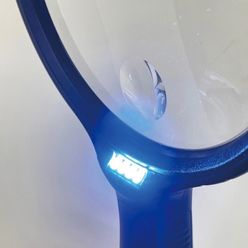 LED4個付手持ちルーペ TRUSCO