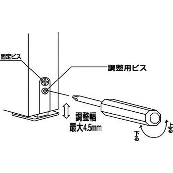 小口調節スベリ 旧型 粉河