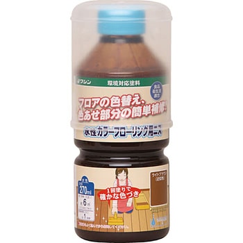 水性カラーフローリング用ニス 和信ペイント
