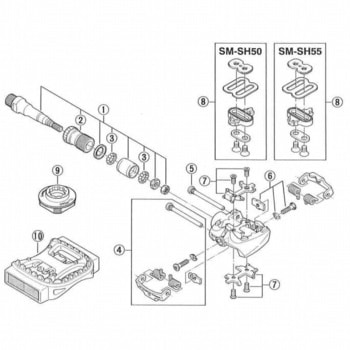 1/8' X50 ボール/クロム SHIMANO(シマノ)