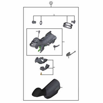 シマノ デュラエース ST-9001 STIレバー ペア ケーブル付 ST-9001