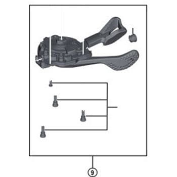 SL-M9000 レバーユニットR SHIMANO(シマノ) シマノ 品番先頭文字-Y0