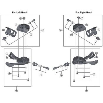 SL-M9000 レバーユニットR SHIMANO(シマノ)