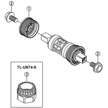 Y15507000 クランク取付ボルト 1個 SHIMANO(シマノ) 【通販モノタロウ】