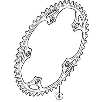チェーンリング 50T(1/2″×3/32″) SHIMANO(シマノ)