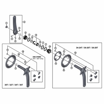 インナーカバー & Oリング SHIMANO(シマノ)