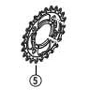 FC-T521 トリプル/10スピード チェーンリング 26T (48-36-26T 用) SHIMANO(シマノ)