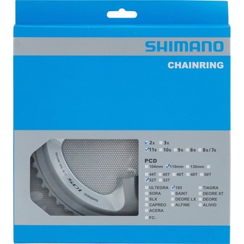 アルテグラ チェーンリング52t Amazon | シマノ(SHIMANO) リペアパーツ チェーンリング 52T-MT