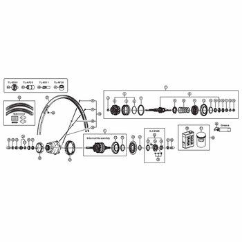 右玉押し(シール付) SHIMANO(シマノ)