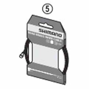 ROAD ブレーキインナーケーブル SIL-TEC コーティング 1.6mm x 2050mm SHIMANO(シマノ)