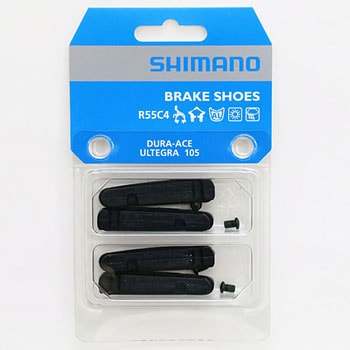 R55C4ブレーキシュ/ネジ 2ペア入り SHIMANO(シマノ)