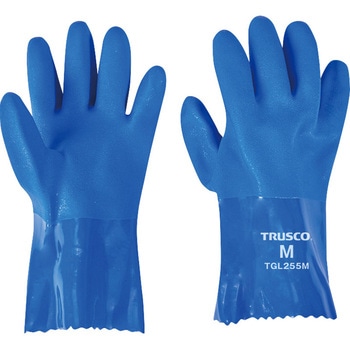 耐油ビニール手袋1．2mm厚 TRUSCO
