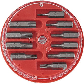 10PCS 穴開きスタービットセット JTC