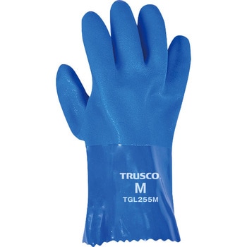 耐油ビニール手袋1.2mm厚(片手売り) TRUSCO