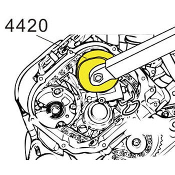 AUDI カムシャフト調整レンチ JTC