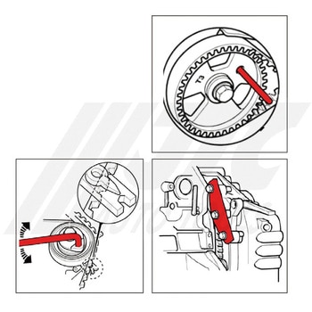 JTC4434 VOLVO ディーゼルタイミングツールセット 1個 JTC 【通販