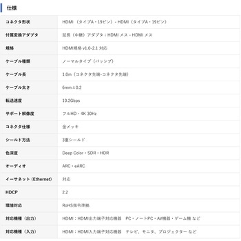 HDMI 延長アダプタ付 HDMIケーブル Vodaview