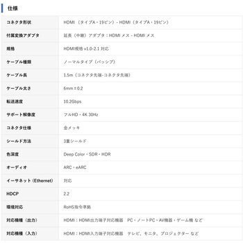 HDMI 延長アダプタ付 HDMIケーブル Vodaview