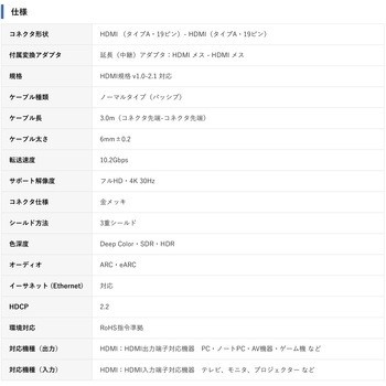 HDMI 延長アダプタ付 HDMIケーブル Vodaview