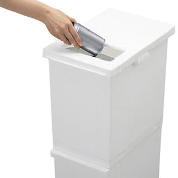 ユニード 分別スリム2段36S トンボ(新輝合成) プッシュ式ゴミ箱 ユニード 分別スリム2段36S トンボ(新輝合成) プッシュ式ゴミ箱