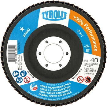 フラップディスク ベーシックタイプ TYROLIT