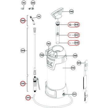 ik噴霧器用交換パーツ IK