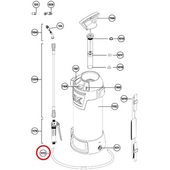 ik噴霧器用交換パーツ IK