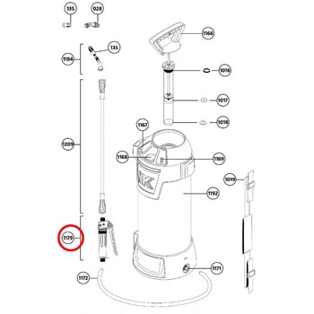 ik噴霧器用交換パーツ IK