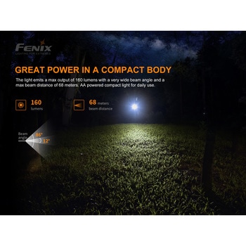 LEDライト ”E12V2” FENIX(フェニックス)