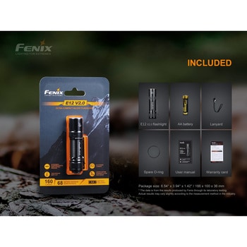 LEDライト ”E12V2” FENIX(フェニックス)